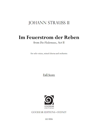 STRAUSS II, J. - Die Fledermaus: Im Feuerstrom der Reben (digital edition)