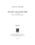 MAHLER, G. - Ich atmet' einen linden Duft (C) (digital edition)