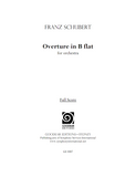 SCHUBERT Overture in B flat (digital edition)