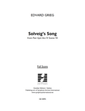 GRIEG, E. - Peer Gynt: Solveig's Song (digital edition)