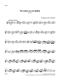 MOZART, W. - Voi avete un cor fedele (digital edition)