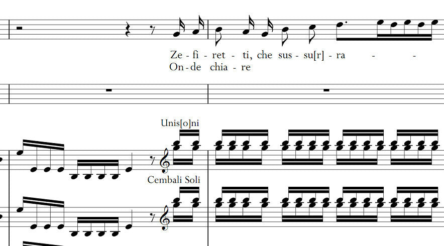 Vivaldi: Zefiretti, che sussurrate (GE)